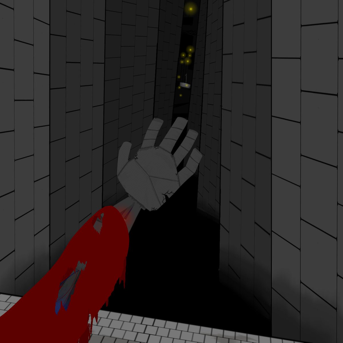 I made this , I just wanted to make a dark futuristic aesthetic #art #dibujo