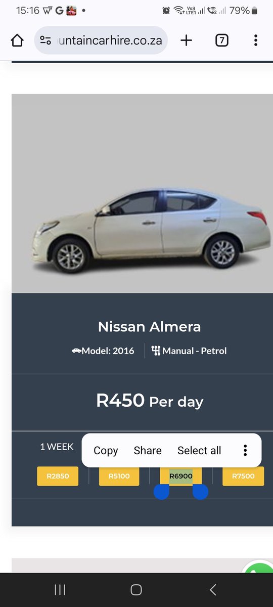 Fountainhiring's tweet photo. Fountain Car Hire offers unlimited Kilometres with lowest rental fees in Pretoria call 012 004 2043 or watsapp 066 025 1363 or visit https://t.co/m2rTBb8T76 to see more options https://t.co/QjZbVvqADl