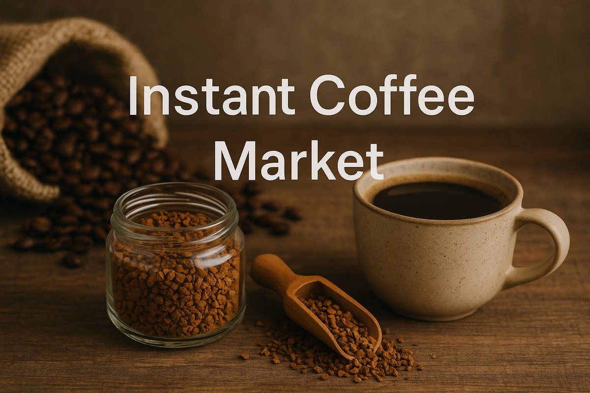 gayatri2251's tweet photo. The global Instant Coffee Market is brewing strong!
Driven by on-the-go lifestyles & café culture, demand for convenient yet premium coffee options is on the rise.
Learn More: https://t.co/VnGWGCSRdJ
#InstantCoffee #MarketTrends #CoffeeLovers #FoodAndBeverages https://t.co/PPUNWI9j3J