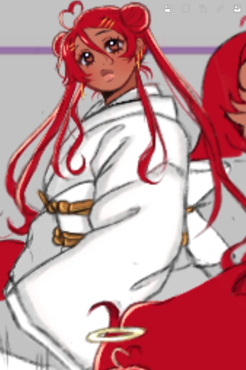 I like all white kinda more