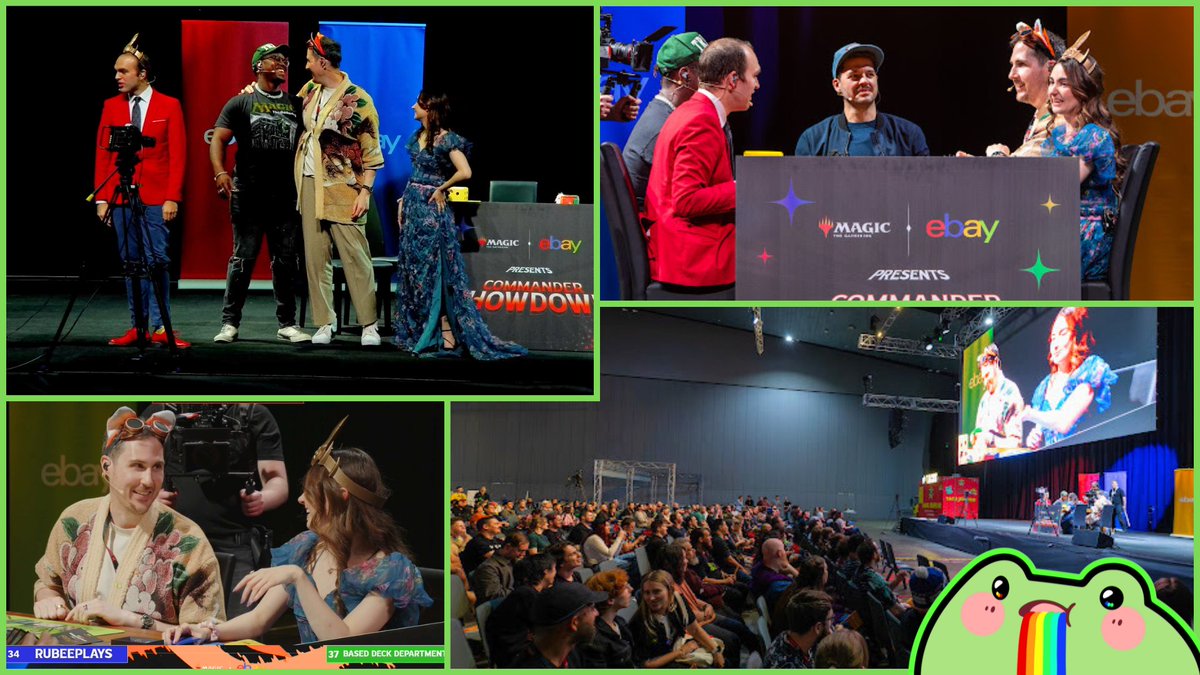 Based Deck Department (@baseddeckdept) on Twitter photo The Commander Showdown at PAX Australia was a delight. Very blessed to have shared the stage with Gavin, Ify, Rubee, and Riley. A big thank you to my friends at <a href="/PAXAus/">PAX Australia</a>, <a href="/wizards_magic/">Magic: The Gathering</a>, and especially <a href="/eBayAU/">ebay.com.au</a> for making it happen. Can't wait to do this again... The Commander Showdown at PAX Australia was a delight. Very blessed to have shared the stage with Gavin, Ify, Rubee, and Riley. A big thank you to my friends at <a href="/PAXAus/">PAX Australia</a>, <a href="/wizards_magic/">Magic: The Gathering</a>, and especially <a href="/eBayAU/">ebay.com.au</a> for making it happen. Can't wait to do this again...