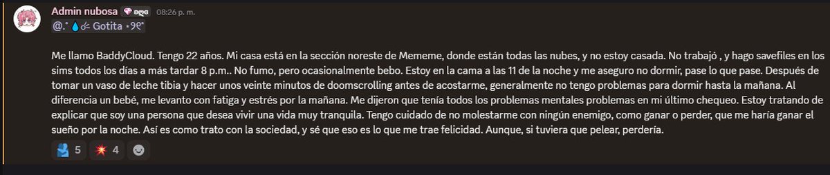 Estaba de forma consecutiva riéndome del copy que me hicieron mientras veíamos Jojo´s 😭😭