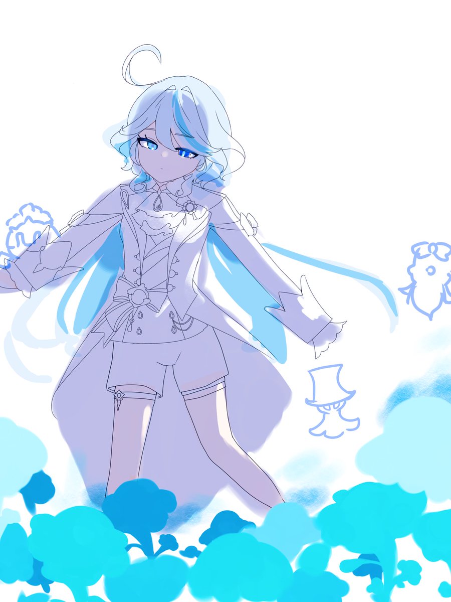 prpr_npe's tweet photo. 途中でもおめでとう　#フリーナ生誕祭2025 https://t.co/rE4HewhWU3