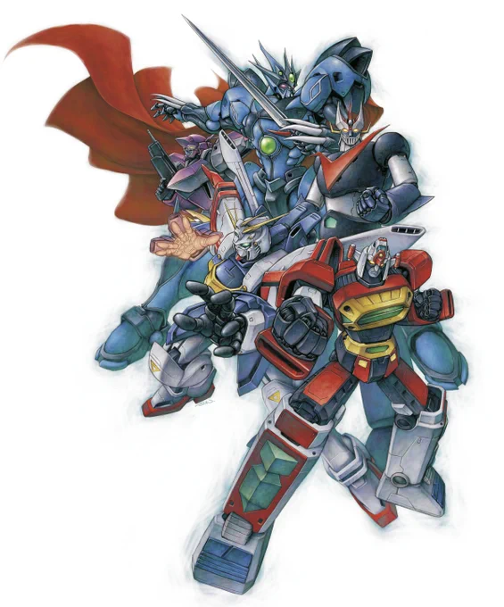 #なぜロボットの絵ばかり描くのですか どれもかっこいいからね