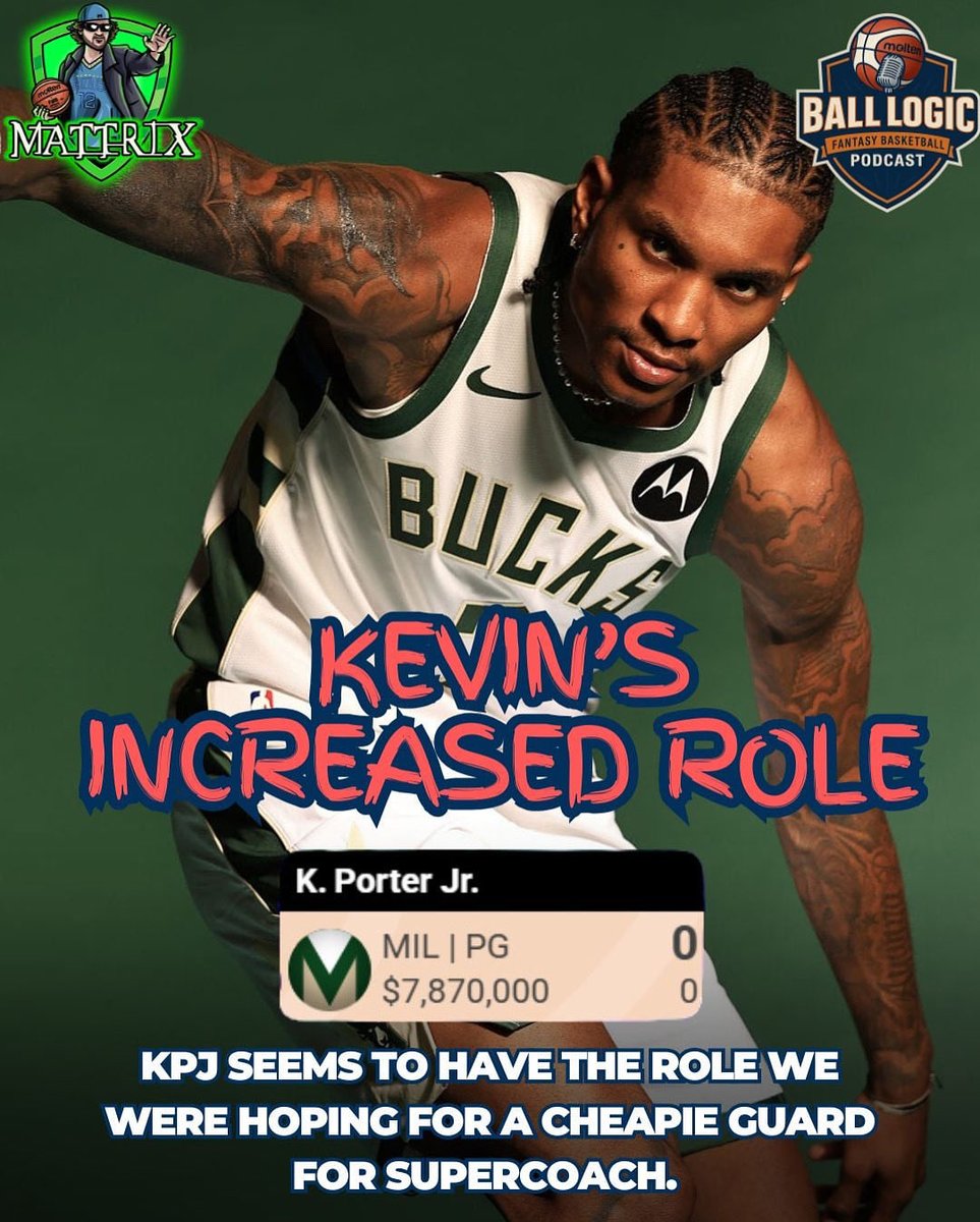 Lonzo ain’t him but KPJ might be!

Off court drama aside he has an extremely fantasy friendly game and starting alongside Giannis today he had 7 points, 8 assists with 4 rebounds!

Cole Anthony played well as well (the other man I consider to be competing for that starting PG
