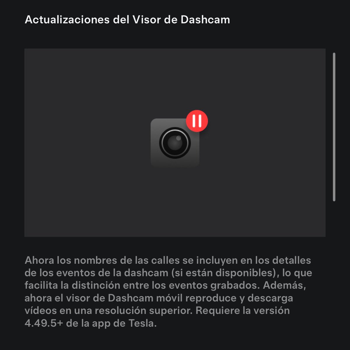 Llega la actualización (2025.38.1) con Modo Tron y mejoras en el Dashcam a la Model Y 2023 … Para la Cyber aún hay que esperar 😅