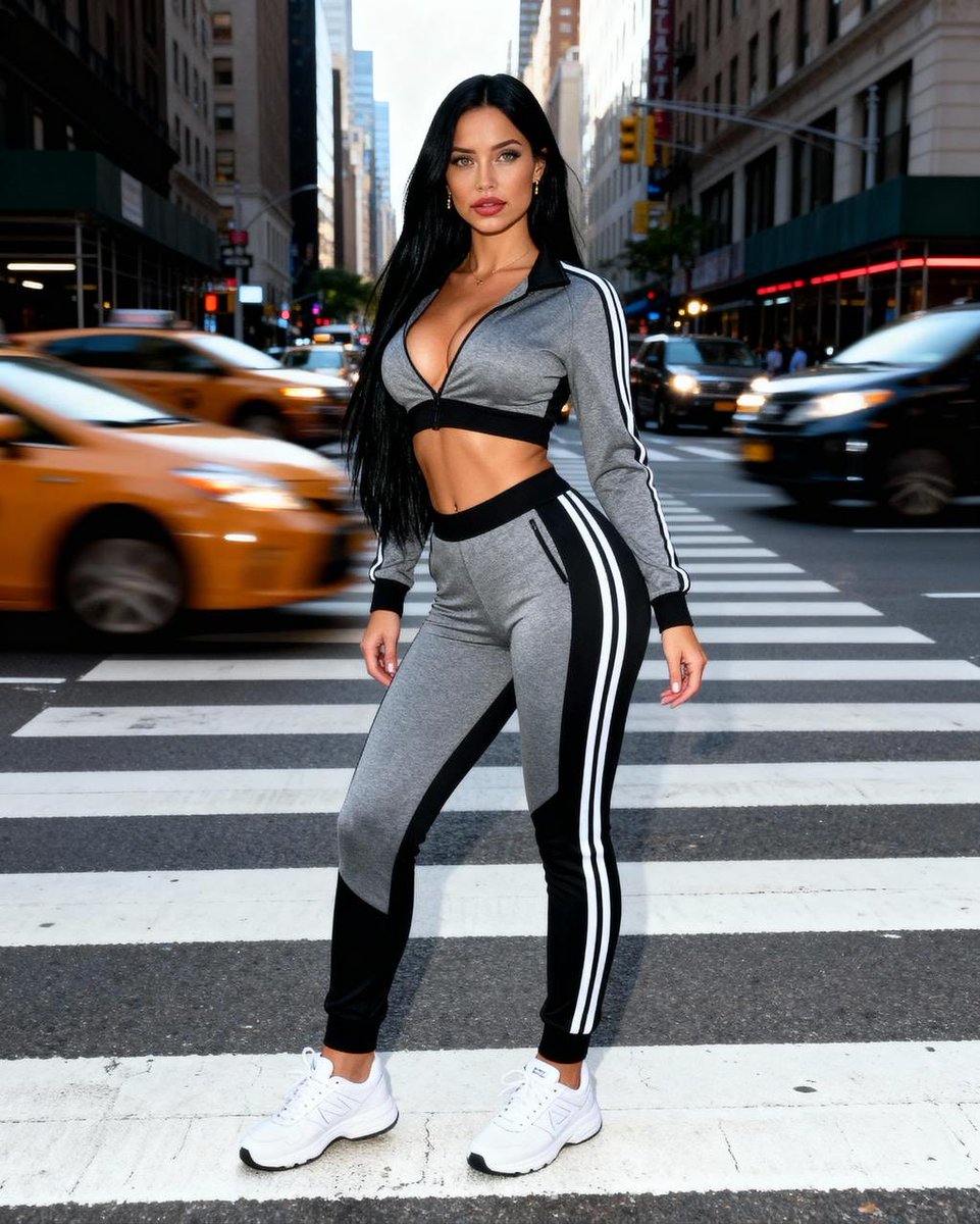 AvaDesireX's tweet image. Sunset rush, sneakers on, confidence high. ๐
I donโt just walk the city โ I own every crossing.
#CityVibes #FanvueExclusive #AvaDesire #UrbanGlam