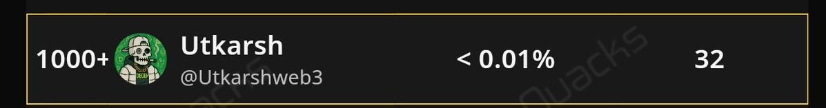 Utkarshweb3's tweet image. Something is not right here, at - wallchain lb for @idOS_network...

Been stuck for like days here - do something team @max_bevza

You know @genome_protocol is still active with their lb with rewards for the community.. this is epoch 2 going on right now...

Did I hear things…