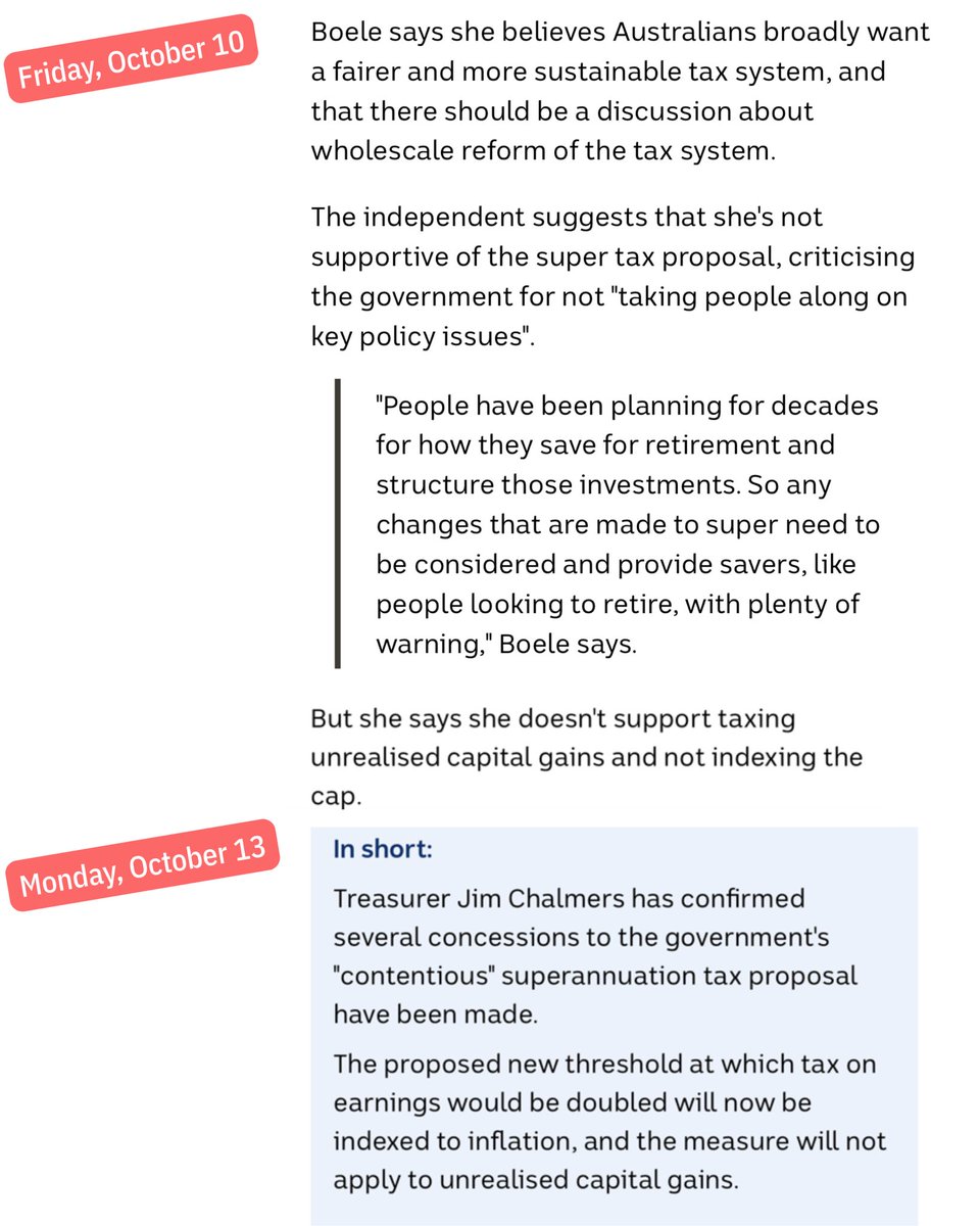 Nicolette Boele - Independent for Bradfield (@nicolette_boele) on Twitter photo Very pleased to see the Treasurer listening to community concerns. Economic reform only works when people are brought along.
PS. Shout out to <a href="/KyleaTink/">Kylea Tink</a> , who did important work on this during her term - a good reminder of what independents can achieve for their communities. Very pleased to see the Treasurer listening to community concerns. Economic reform only works when people are brought along.
PS. Shout out to <a href="/KyleaTink/">Kylea Tink</a> , who did important work on this during her term - a good reminder of what independents can achieve for their communities.