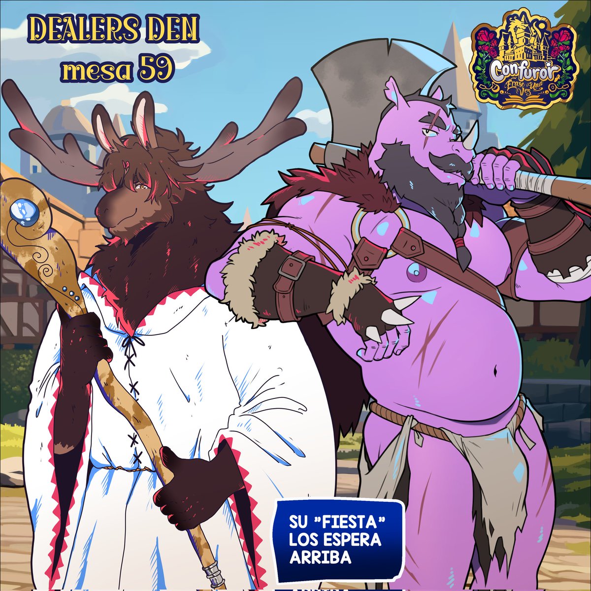 Nos vemos en dos semanas en el Dealers Den junto a <a href="/LupinBarnabi/">Lupin Barnabi!</a> 
No olviden que tengo una actividad totalmente gratuita el día viernes!