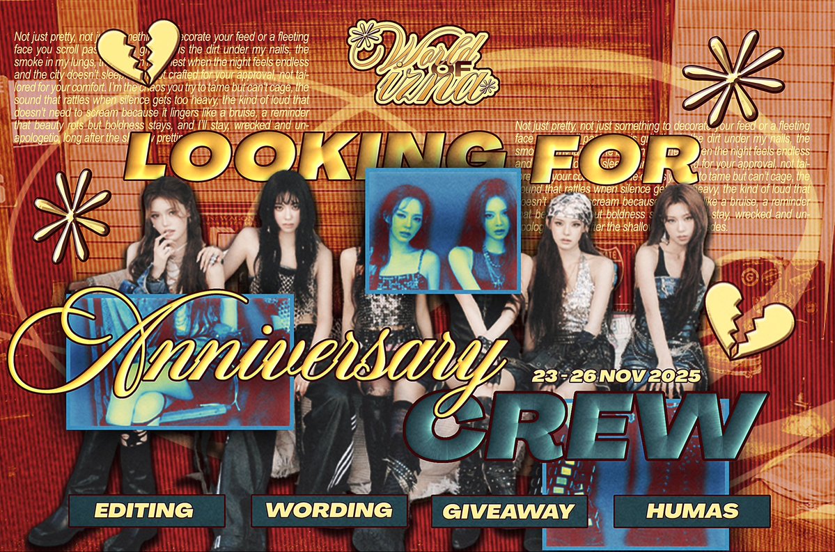 ❤︎✶⠀/ … #띠링, as 𝗶𝘇𝗻𝗮 is about to turn one, we invite all of you to join the committees for our upcoming Anniversary Project. More details can be found here: tiny.cc/iznaAnniv. So, letʼs take a place in this event and become the one who helps us through! 🔔