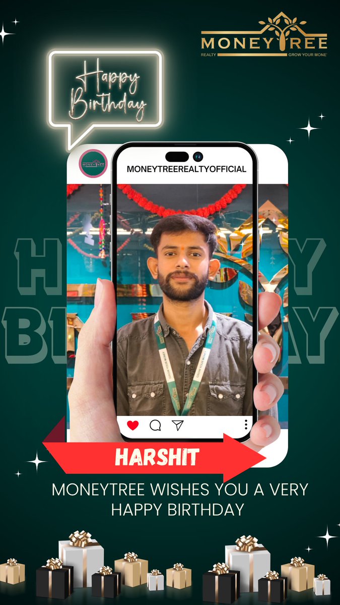 MoneytreeRSPL's tweet image. Birthdays are a reminder that growth happens every day  both personally and professionally. Happy Birthday ! Let’s keep growing together. 🌿 
#TeamMoneyTree #BirthdayVibes #GrowingTogether