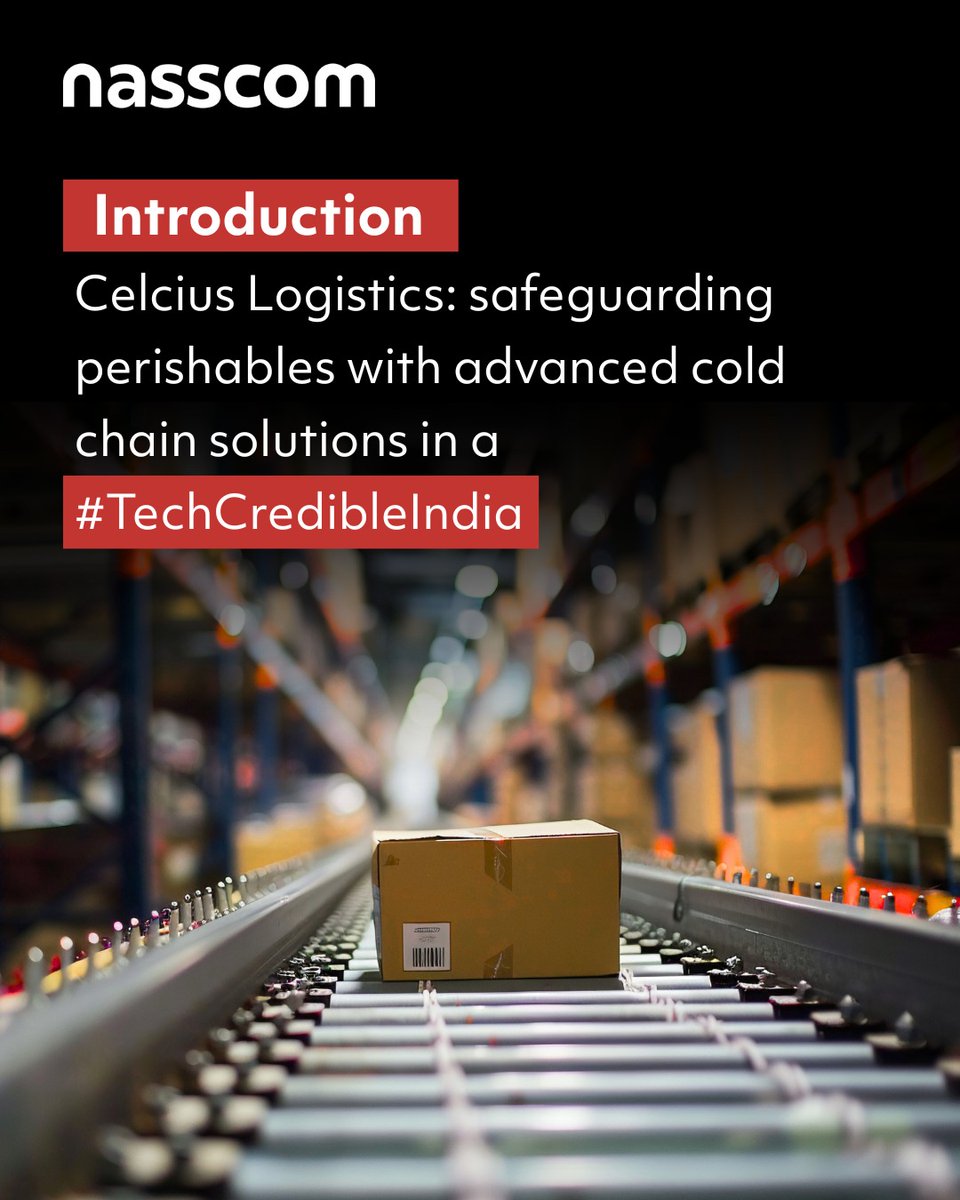 nasscom's tweet image. By fusing IoT, data analytics, and AI, Celcius Logistics is ensuring every perishable product travels smarter, safer, and greener, powering a more resilient, tech-enabled India.

#TechCredibleIndia #SmartLogistics #AI

@celciusindia