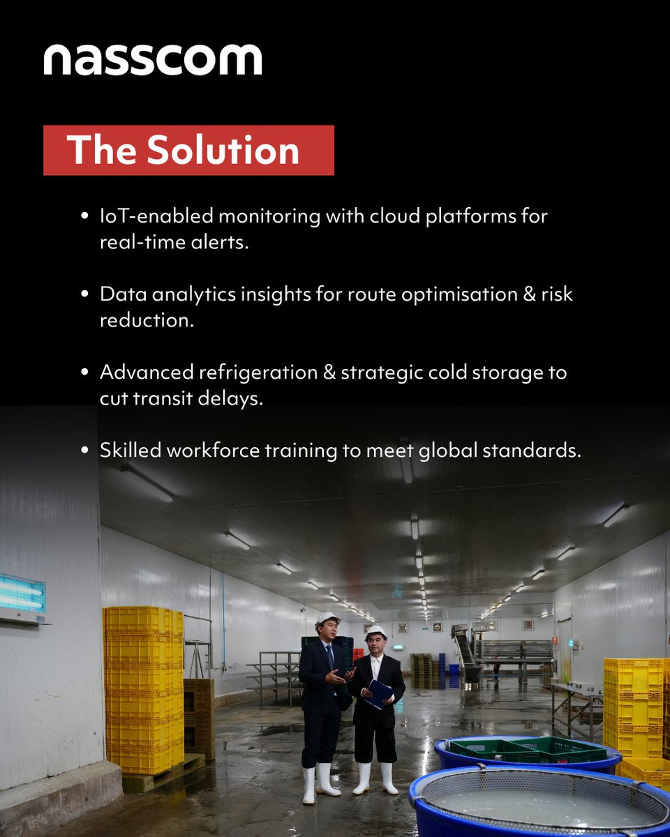 nasscom's tweet image. By fusing IoT, data analytics, and AI, Celcius Logistics is ensuring every perishable product travels smarter, safer, and greener, powering a more resilient, tech-enabled India.

#TechCredibleIndia #SmartLogistics #AI

@celciusindia