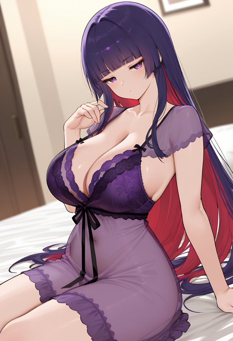 久しぶりのナイトガウン 