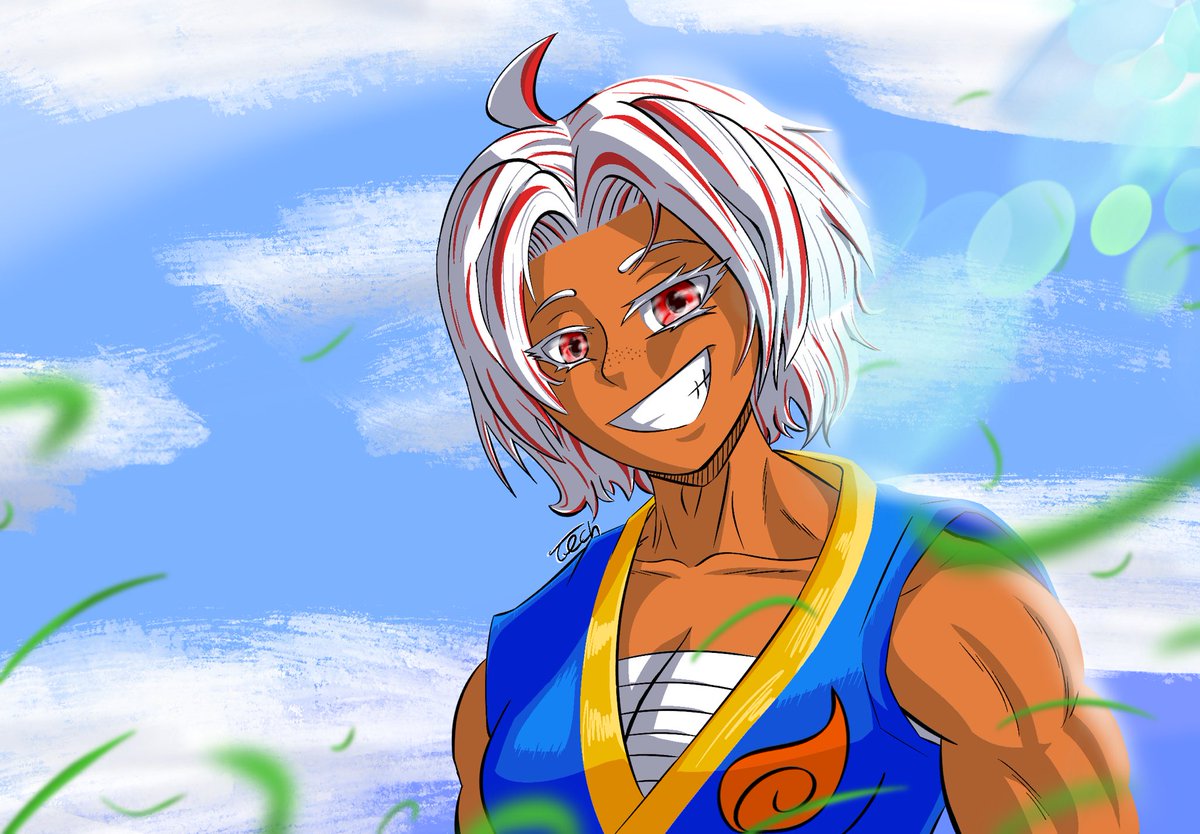 techarmorart's tweet image. Hana’s warm smile
#OC #ocart