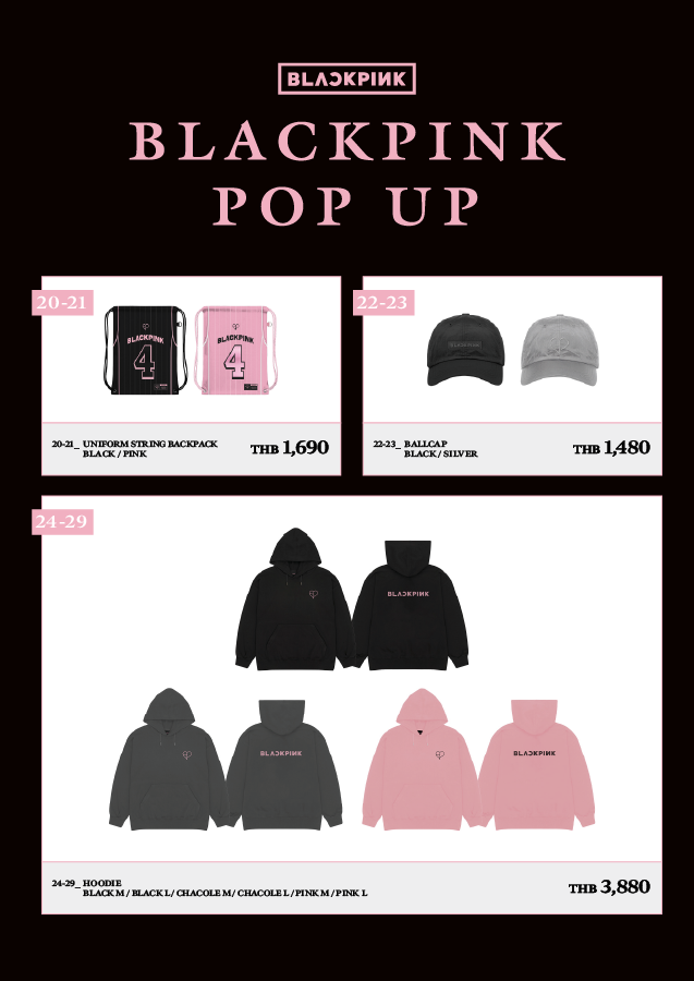 BLACKPINK POP-UP バンコク限定 ユニホーム XL GOODS - ブラックピンク