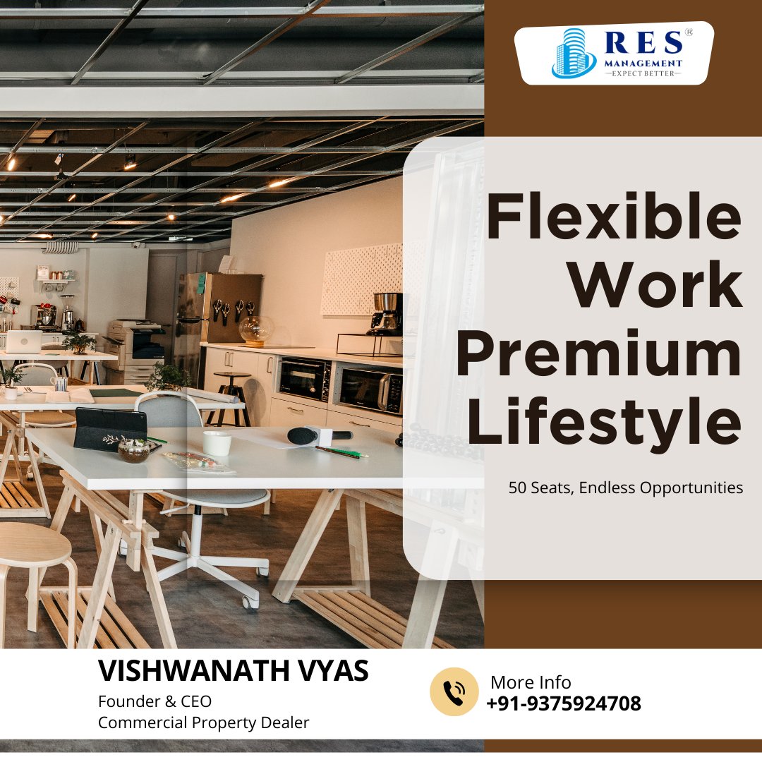 VishwanathVyas's tweet image. Why work alone when you can work together? Enjoy a vibrant co-working culture, modern interiors, and facilities designed to inspire creativity and efficiency.

Visit now : resmanagement.in/538-sqft-prele…

#CoworkingAhmedabad #FlexibleWorkspace #IsconAmbli #RESManagement #ahmedabad