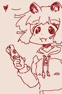 ちかごろのらくがき1 ちくわ