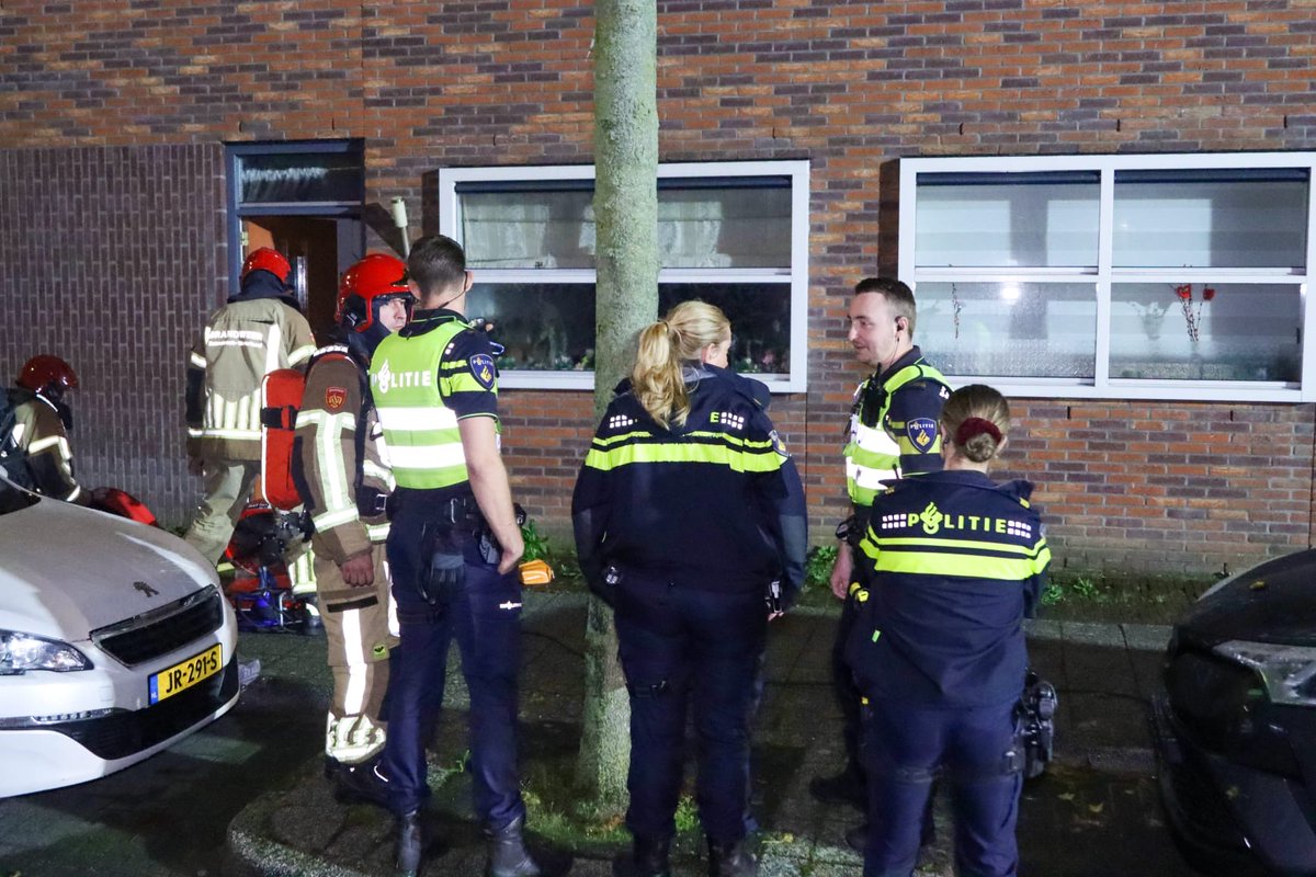 Twee gewonden bij woningbrand Gele Ring in Assendelft