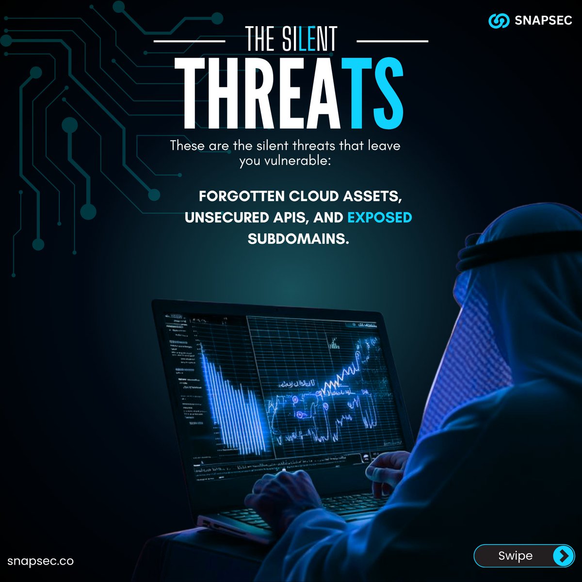 snap_sec's tweet image. See your cyber risks before attackers do. 👁️🛡️

Reduce your exposure and prioritize remediation with unparalleled clarity.

Book a free demo: suite.snapsec.co/demo