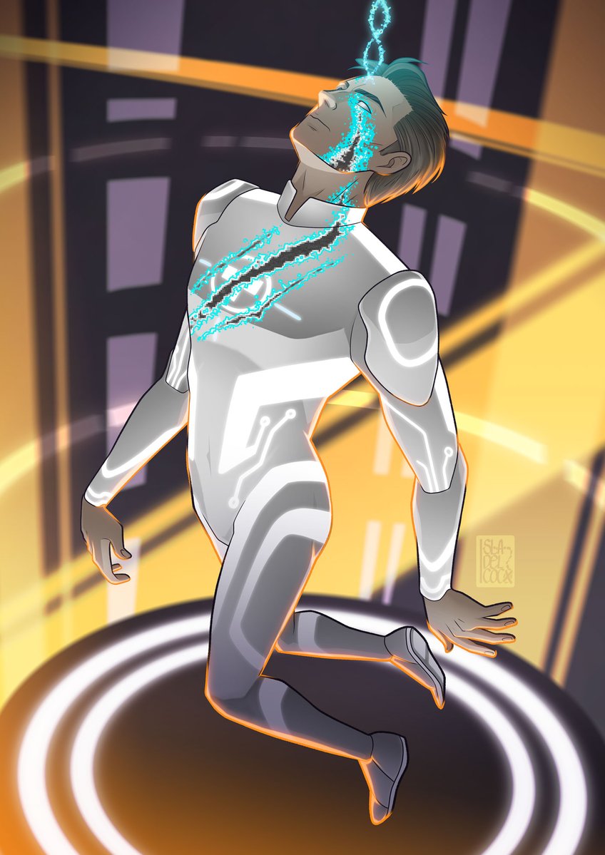 my tl is flooded with Tron Uprising contents 💙 it would be amazing if the importance of that series were finally recognised!
in the meantime, i've an excuse to repost this old work 😊