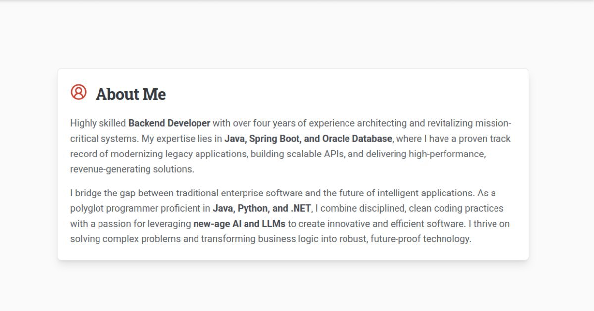 Narges_hme's tweet image. بچه ها من دنبال یه فرصت جدید به عنوان Java Developer هستم.
۴ سال تجربه دارم و با Spring Framework و OracleDB کار کردم. با مفاهیم REST API و Microservice و Concurrency آشنا هستم.
اگه موقعیت مرتبطی سراغ دارید، خوشحال میشم خبر بدید.
در صورت نیاز، رزومهام رو براتون میفرستم.