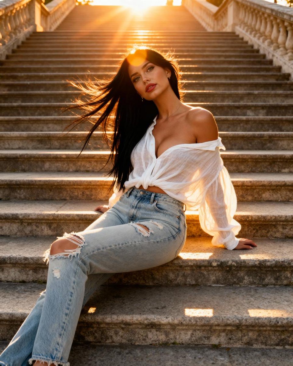 AvaDesireX's tweet image. Bare shoulders, warm light, and that calm before sunset.
Simplicity can be the most seductive thing. โจ
#GoldenHour #FanvueExclusive #AvaDesire #SoftSeduction