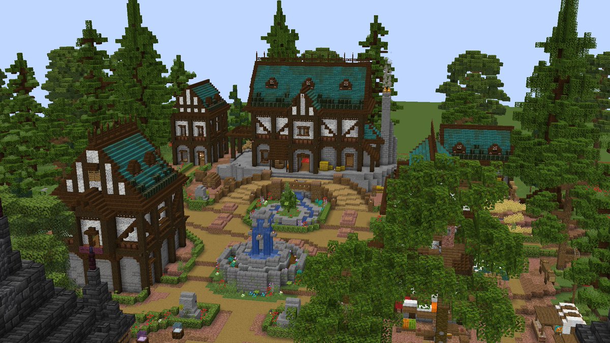 48minhMC's tweet image. a spawn commission #Minecraft #Minecraftbuilds #minecraft建築コミュ