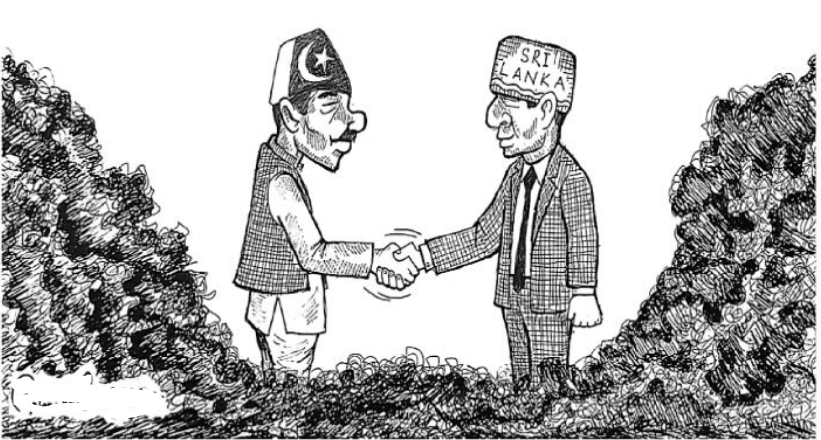 1Cartoonist's tweet photo. Today's Cartoon                                                  
#Pakistan #پاکستان_بن_گیاغزہ  Pakistan and Afghanistan Muridke #گولی_کیوں_چلارہےہو https://t.co/fljf4hPzE6