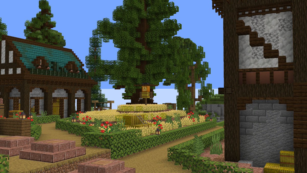 48minhMC's tweet image. a spawn commission #Minecraft #Minecraftbuilds #minecraft建築コミュ