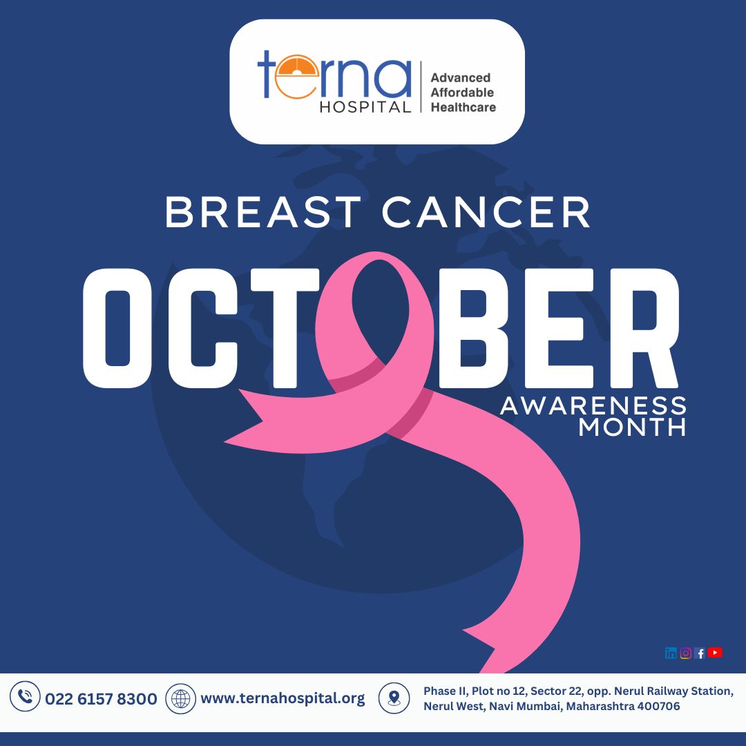 HospitalTerna's tweet photo. 🎗 Early detection saves lives.
This Breast Cancer Awareness Day, let’s stand together to spread awareness, encourage regular screenings, and support every fighter and survivor. 💖 #BreastCancerAwareness #TernaHospitalCares https://t.co/VwVESm32b9