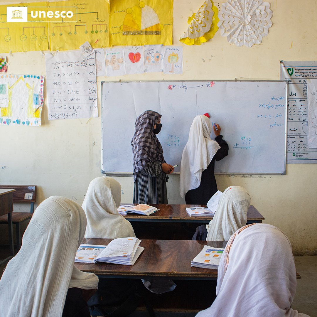 Education is synonymous with hope - the hope for stability, dignity and opportunity. To turn hope into lasting progress, UNESCO and UNICEF call for bold, long-term investment for the education sector in Afghanistan.

More on how to do it:  bit.ly/4mSfbbX