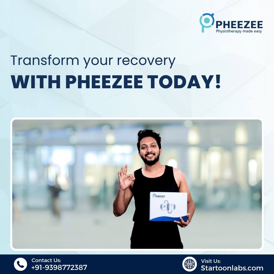 startoonlabs's tweet photo. See Your Recovery in Motion.
Skip the guesswork — track real progress with Pheezee.
AI-powered motion tracking. Real-time results. Faster healing.
#Pheezee #StartoonLabs #RehabTech #AIInHealthcare #Physiotherapy #SmartRecovery #RehabInnovation #MotionTracking #PhysicalTherapy https://t.co/QsoWwGBp2C