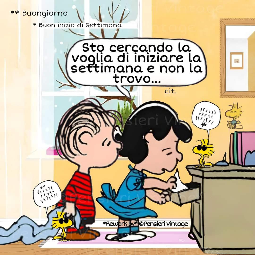 Buongiorno e buon inizio di settimana 💖