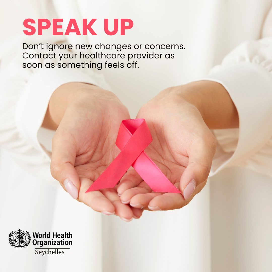 Silence kills. Conversations heal. 

Let’s normalize talking about breasts beyond sexuality. Talk prevention, talk survival.