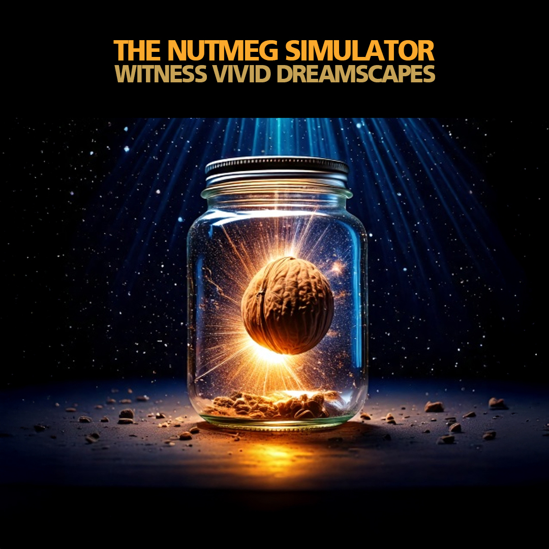 idoser's tweet photo. Hold tight 🚀 You're about to be launched into #AlteredReality! Witness vivid #dreamscapes and mind expansion in the ultimate #nutmeg simulator experience at https://t.co/3gg2tYHOvI https://t.co/frZezGuUuX