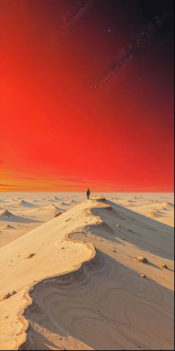 beatmywallpaper's tweet image. Desert Heat. Timeless Calm
 #wallpaper #iOS26 #LockScreen