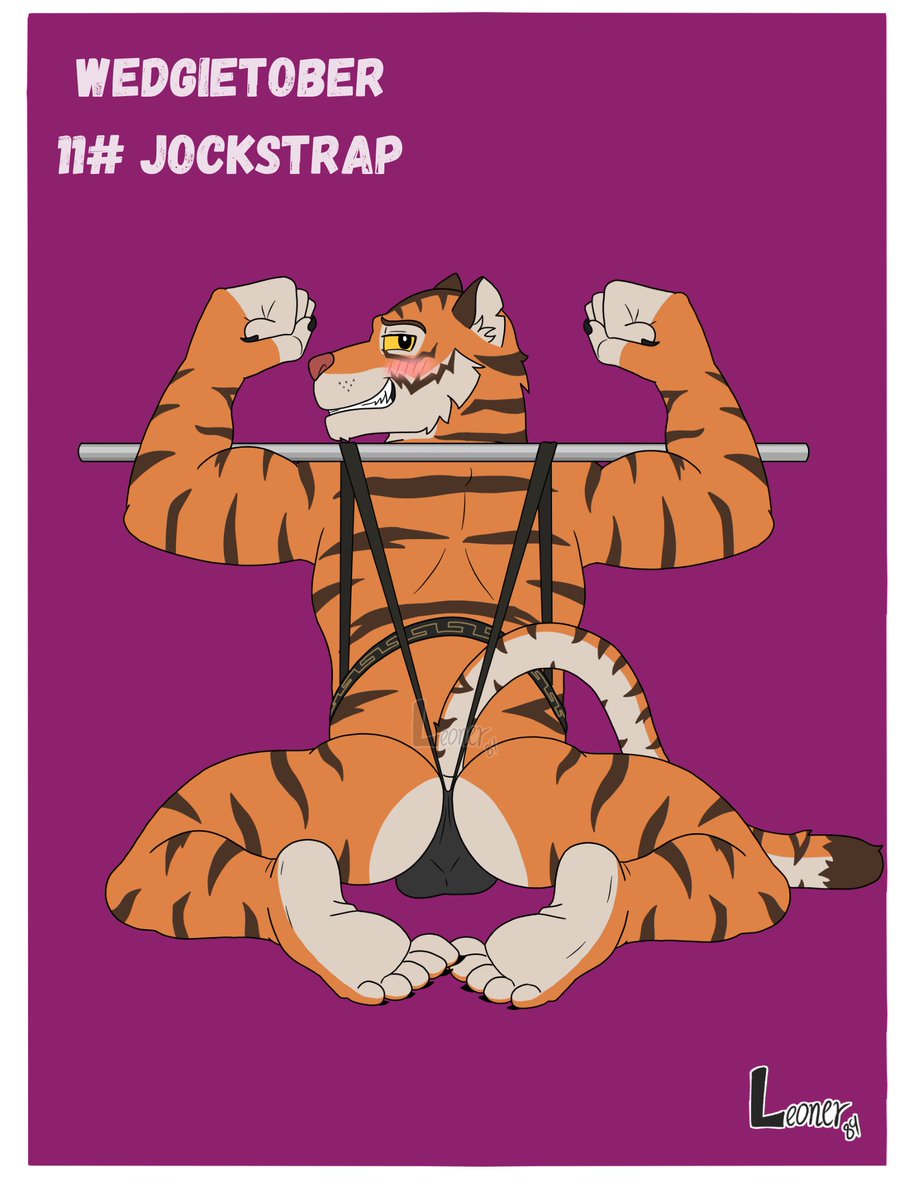 11# "JOCKSTRAP"

Oscar loves his interesting way of training, which always involves having his underwear stretched tight and inside his butt, something he decided to show his beloved Wendell.

#Wedgietober #wedgie #fornite #oscar #jockstrap