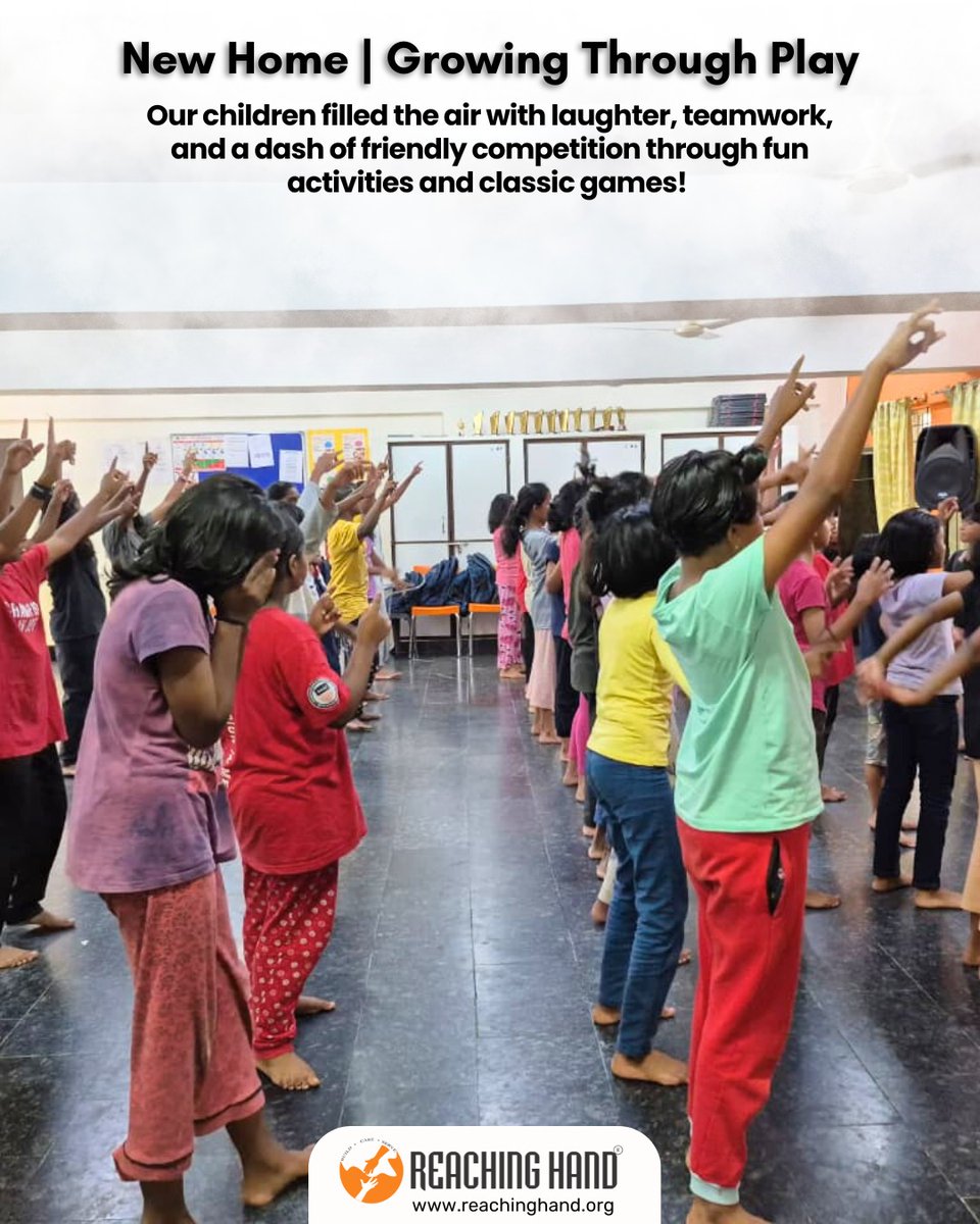 ReachingHandBlr's tweet image. At Reaching Hand&apos;s - New Home, play is more than games—it’s about building confidence, friendships and memories that last far beyond the finish line.

#ChildDevelopment #LearningThroughPlay
