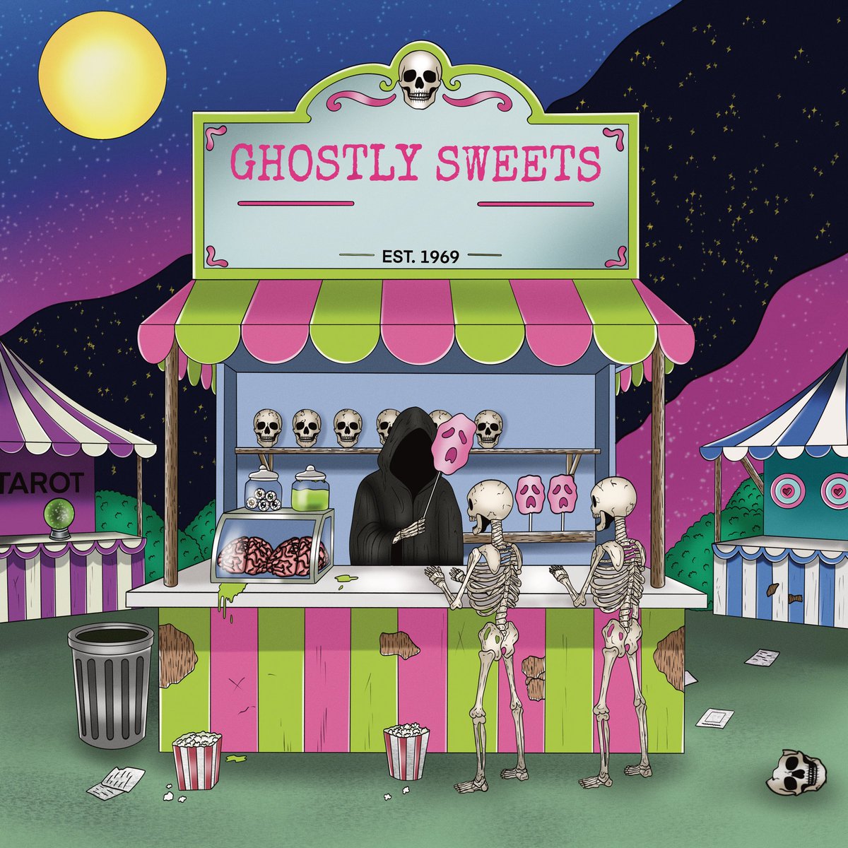 Another new drop for this creepy month but make it colorful 💀

"Ghostly Sweets"

0.05 $ETH

Serving sweets to those who can’t taste anymore.