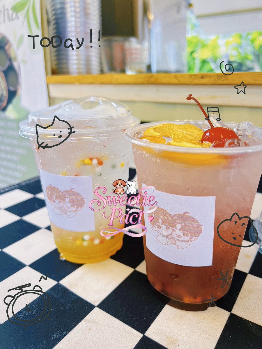 StellaPP8's tweet photo. 🐶🐻‍❄️ Duang With You Q18 Food Truck Support Project 🥤🥂

💖“Love can bridge any distance”

❤️‍🔥Wishing the <Duang With You> crew a smooth filming process!
🫶🏻TEETEEPOR Forever

@twnpich @porsuppakarn
Duang With You Q18
#ด้วงQ18แล้วนะเธอ https://t.co/g79M3wXA4T