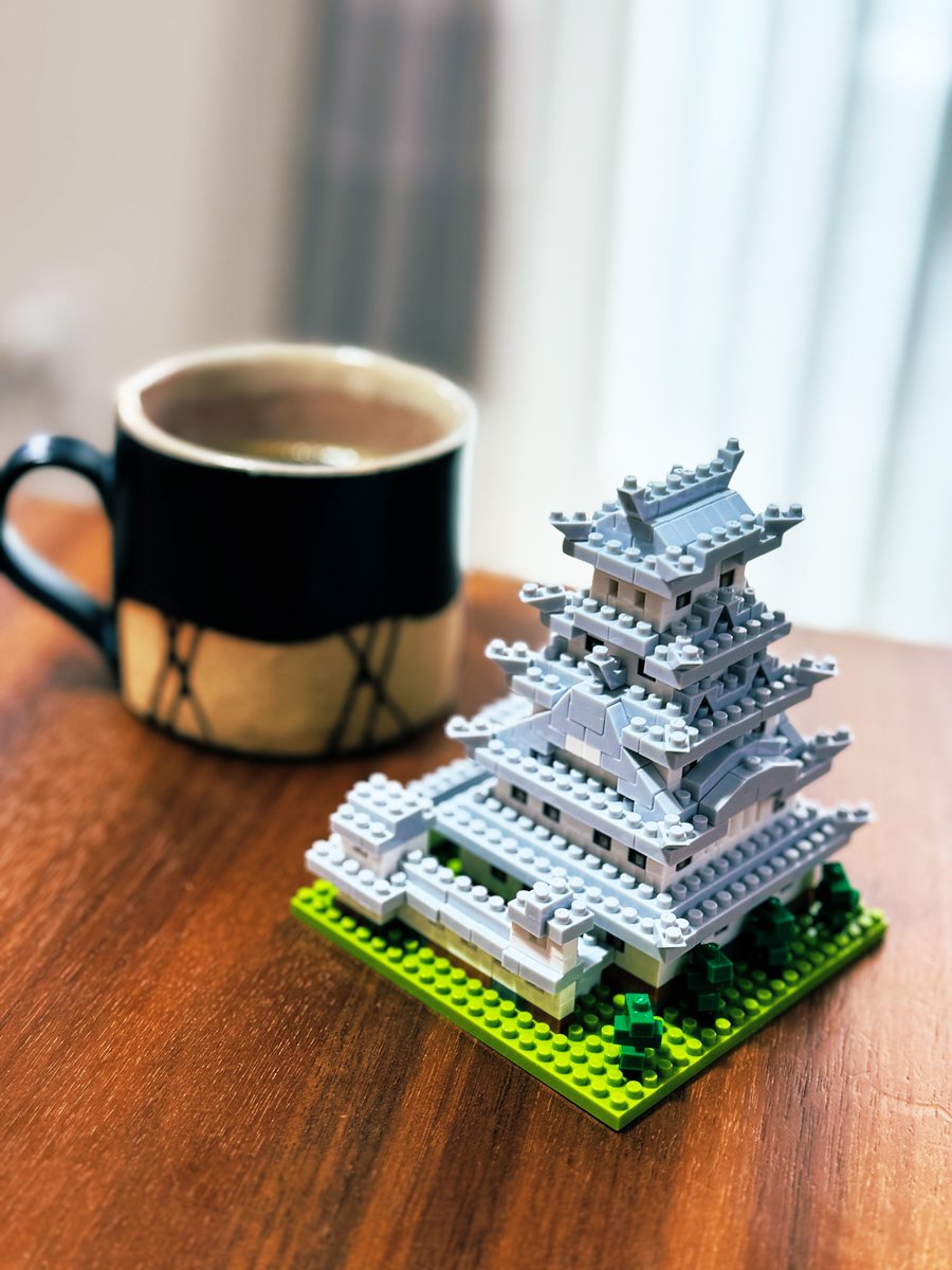 我が嫡男が築きし姫路城を望みつつ、一献☕️