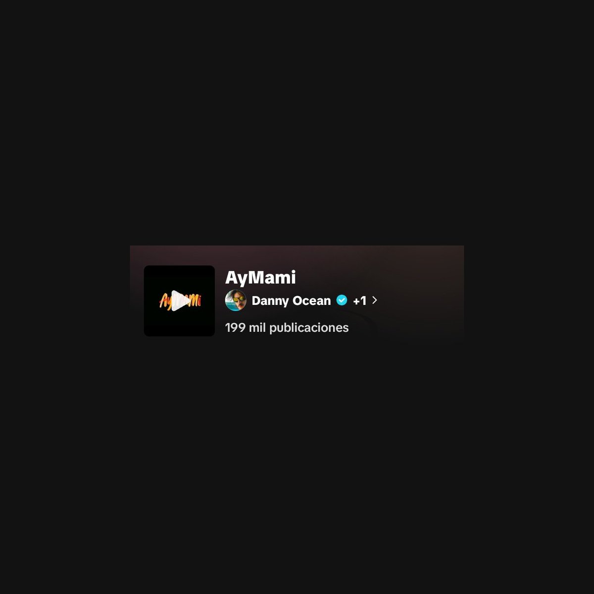 KeniaMxAct's tweet photo. El Audio Oficial de “AyMami” ha superado las 199 MIL Publicaciones en Tik Tok. https://t.co/g9M9HspkVE