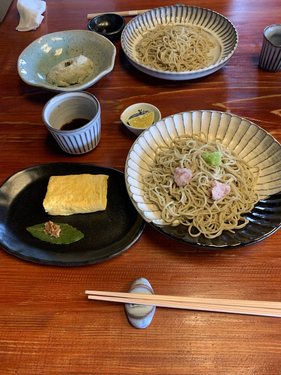 moulinrougex00's tweet photo. 美味しいお蕎麦頂きました☺️ https://t.co/SLtAxnG5j5