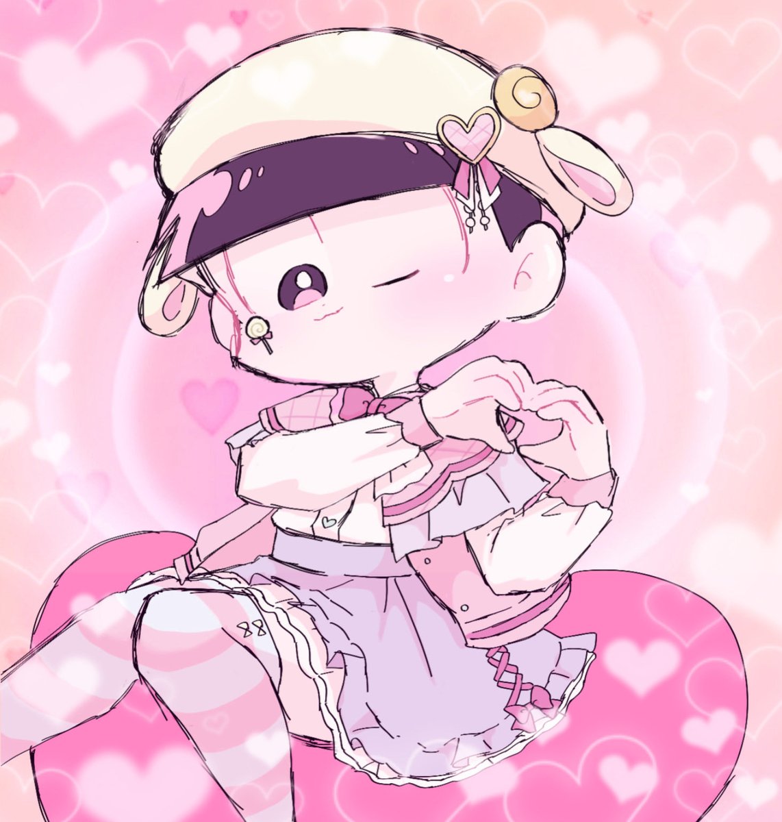 Liru_furiru's tweet photo. 「キュートフラッシュ💗」 https://t.co/dCG4g9Ootg