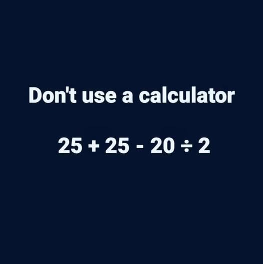 BholanathDutta's tweet photo. Can you ➗✖️➕ solve this❓ #MathIsCool 😎 https://t.co/NkrDlPfO89