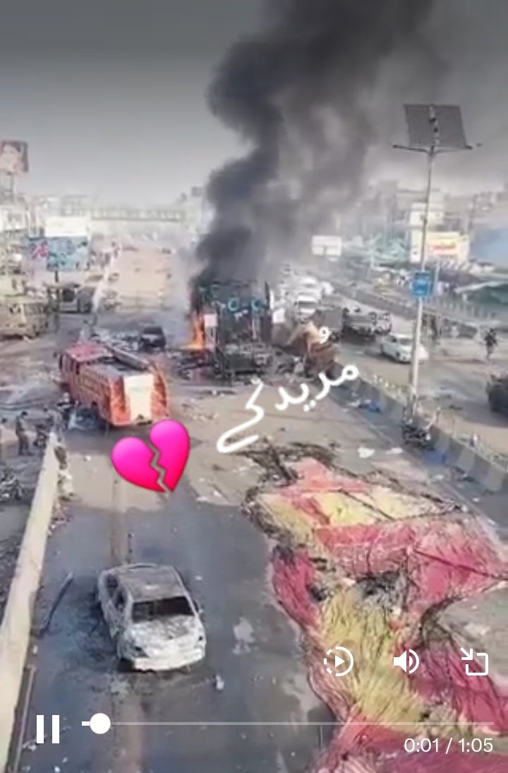 یہ کوئی غزہ نہیں بلکہ "مرید کے"  ہے جہاں بے دردی سے اپنے لوگوں کا قتل عام کیا گیا