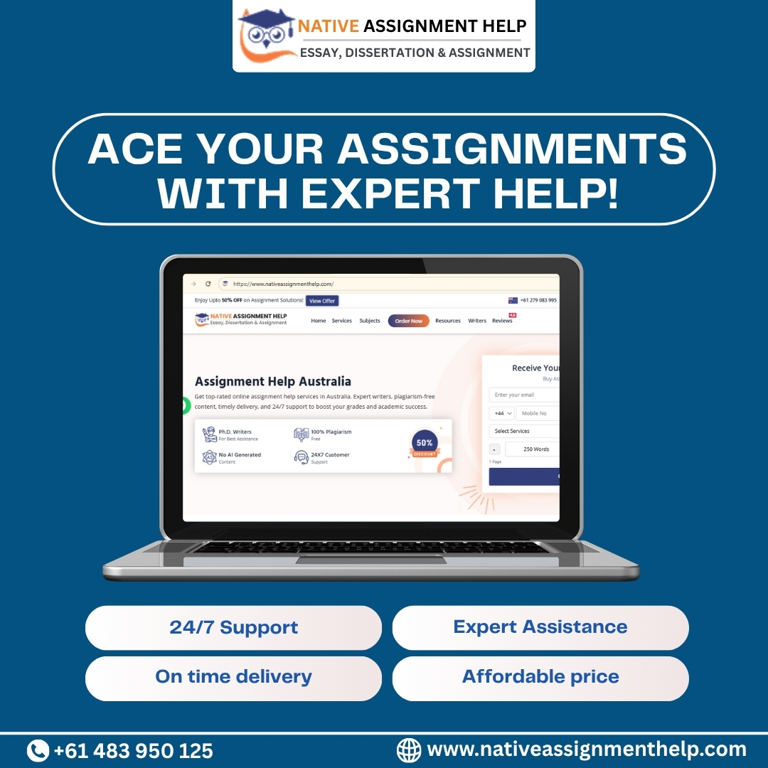 NativeAsstHelp's tweet image. 📚 From essays to dissertations, we help you ace it all! 24/7 expert assistance, 100% plagiarism-free work, and on-time delivery🎓
.
+61 483 950 125
nativeassignmenthelp.co.uk
#assignmenthelp #ExpertHelp #OnTimeDelivery #ExpertAssistance #affordableprices #PlagiarismFreeWriting