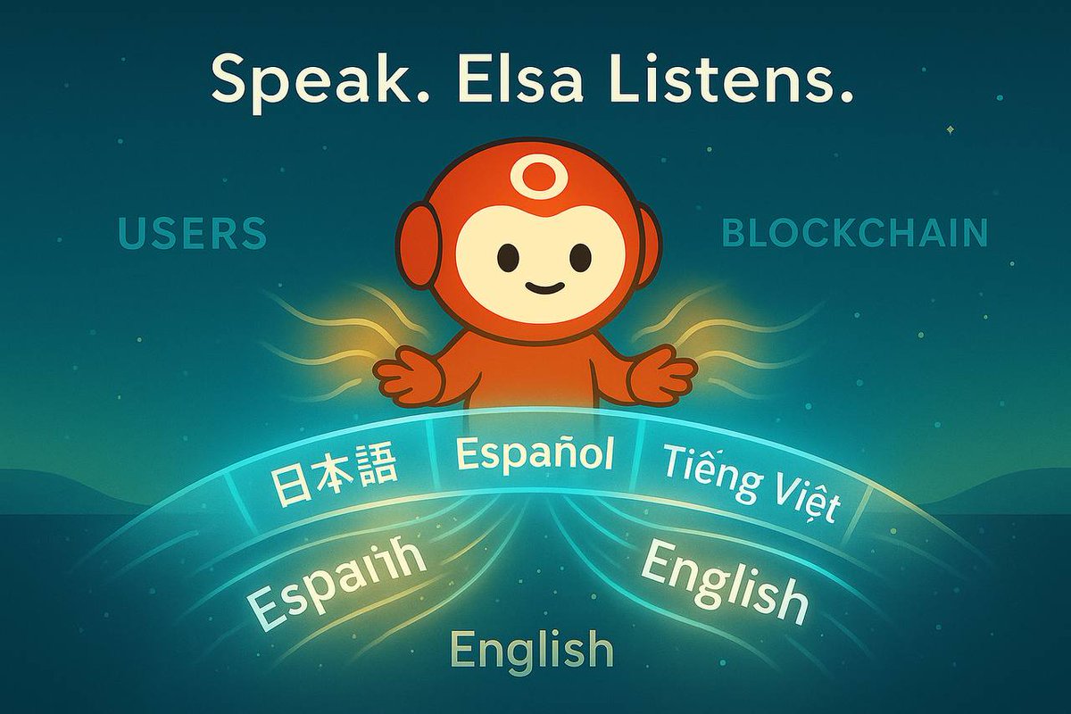 kengdaica's tweet image. what struck me most about @HeyElsaAI is how natural it feels when I prompt in my own language.
it doesn’t translate, it understands.
when Elsa replies in the same tone I think in, DeFi suddenly feels closer, human even.
it’s not about global access; it’s about emotional…